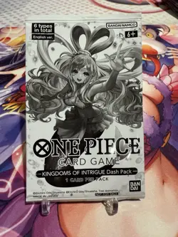 One Piece Card Game - Kingdoms of Intrigue Dash Pack Sealed New - Image 1