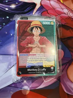 One Piece Card Game Demo Deck + 2022 Promo Pack Monkey D. Luffy English - Image 1