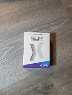 (100-Pack) Ultimate Guard Cortex TRANSPARENT MATTE Card Sleeves Standard Size - Image 1