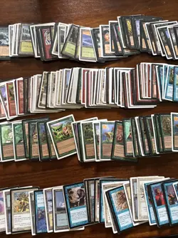 Magic the Gathering 1997 The Rath Cycle Tempest Cards, Lot Of 250 Cards & Boxes - Image 3