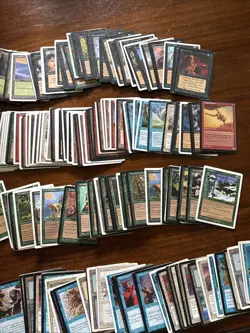 Magic the Gathering 1997 The Rath Cycle Tempest Cards, Lot Of 250 Cards & Boxes - Image 4