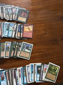 Magic the Gathering 1997 The Rath Cycle Tempest Cards, Lot Of 250 Cards & Boxes - Image 5