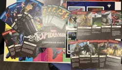MTG Marvel Spider-Man Commander Party + Magic the Gathering Promo Cards + BONUSU - Image 1