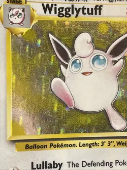 Pokemon TCG Wigglytuff Jungle Holo Card 16/64 Unlimited Rare, MP+ - Image 4