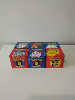 Pokemon Gold Plated 24K Cards Set of 6 Burger King 1999 (SEALED) - Image 2