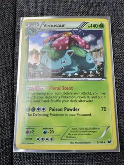 Venusaur 3/108 Dark Explorers Cosmos Holo Rare HD SWIRL Near Mint Pokemon Card - Image 1