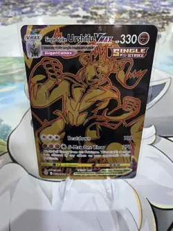 Pokemon Card - Single Strike Urshifu VMAX Brilliant Stars TG29/TG30 Full Art - Image 1