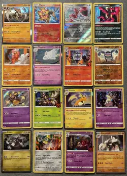 RARE HOLO Pokemon Cards Lot Shiny Dedenne Galarian Moltres Seismitoad Raichu +++ - Image 1