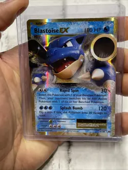 Pokemon Blastoise EX 21/108 XY Evolutions NM Ultra Rare Pokemon Card Near Mint - Image 1