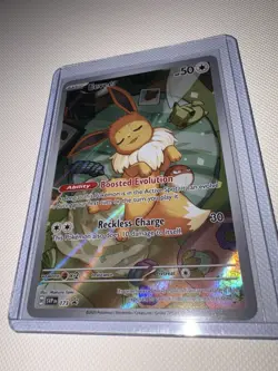 Eevee SVP 173 Scarlet & Violet Black Star Promo Pokemon Card Mint - Image 2