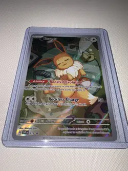 Eevee SVP 173 Scarlet & Violet Black Star Promo Pokemon Card Mint - Image 3
