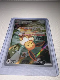 Eevee SVP 173 Scarlet & Violet Black Star Promo Pokemon Card Mint - Image 4