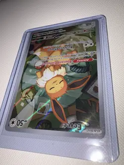 Eevee SVP 173 Scarlet & Violet Black Star Promo Pokemon Card Mint - Image 5