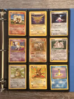 Old Pokemon Cards VINTAGE Rare Collection binder Holo WOTC 1999 & 2000s Era Lot - Image 1