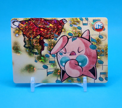 Pokemon Card - Jigglypuff & Charmander #347 - Vending Machine - Holo - Image 2