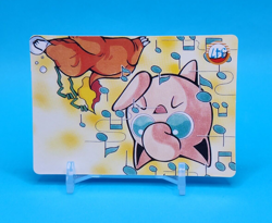 Pokemon Card - Jigglypuff & Charmander #347 - Vending Machine - Holo - Image 4