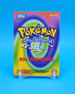 Pokemon Card - Charmander #04 E4 - Pokemon the First Movie - Topps - Image 3