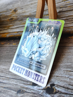 Rhyhorn - Vintage 1997 Bandai Pokemon Carddass Card - Japanese - Image 3