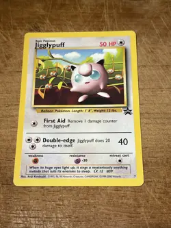 Pokemon Card - Jigglypuff WoTC Black Star Promo #7 Promo - Image 1