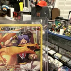 Charizard TG03/TG30 Full Art NM/M Lost Origin Pokemon Card - Image 4