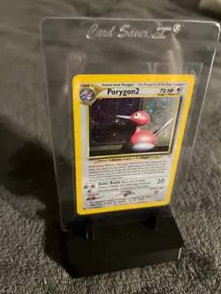 Pokemon Porygon2 TCG Neo Revelation Holo Card 12/64 Unlimited Holo Rare MP - Image 2