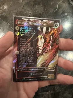 Joshua, Phoenix's Dominant (Borderless) (Surge Foil) Final Fantasy Foil - Image 2