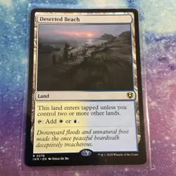 Deserted Beach (REGULAR) x1 - MTG Innistrad Remastered INR #276 - Image 1