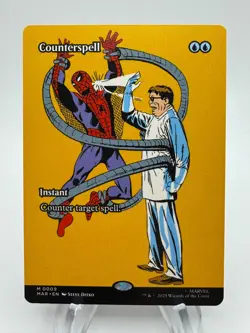 MTG Marvel's Spider-Man COUNTERSPELL Borderless Mythic #0009 - Image 1