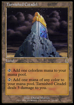 mtg magic Tarnished Citadel odyssey FRENCH vf fr Citadelle ternie odyssee - Image 1