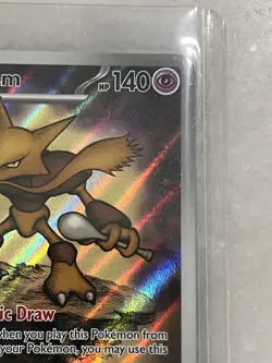 Pokemon Center Alakazam 009 Pokemon Mega Evolutions - PC ETB Promo - Image 3
