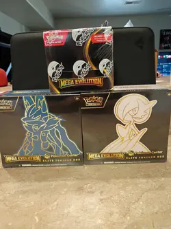 Pokemon Center Mega Evolution ETBs And Enhanced Booster Box - Image 1