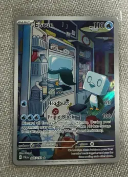 Eiscue 205/193 Illustration Rare Scarlet & Violet Paldea Evolved Pokemon NM - Image 1
