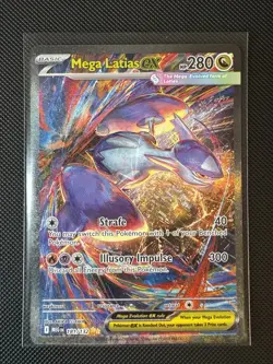 2025 Pokemon Mega Evolutions Mega Latias EX 181/132 SIR Pack Fresh NM/MINT - Image 1