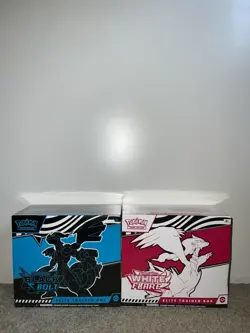 Pokemon TCG Black Bolt White Flare Elite Trainer Box ETB | SEALED NEW SET - Image 2