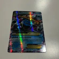 Pokemon TCG Mega-Blastoise EX XY 30/146 Holo Custom Fan Art Display - Image 2