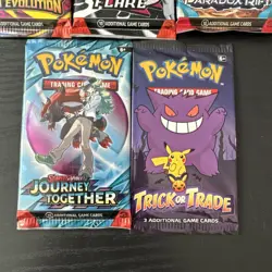 Pokemon TCG Pack Lot Of 5 Packs! Mega Evolutions, White Flare, PR, JT, TOT - Image 3