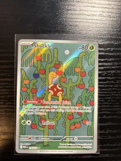 Pokemon TCG Shuckle Illustration Rare 136/132 Mega Evolution IR NM English - Image 1