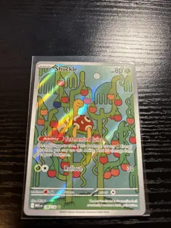 Pokemon TCG Shuckle Illustration Rare 136/132 Mega Evolution IR NM English - Image 2