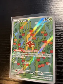 Pokemon TCG Shuckle Illustration Rare 136/132 Mega Evolution IR NM English - Image 3