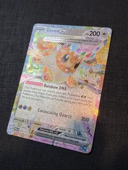 Pokemon TCG Eevee EX 075/131 Prismatic Evolutions Near Mint Condition - Image 2