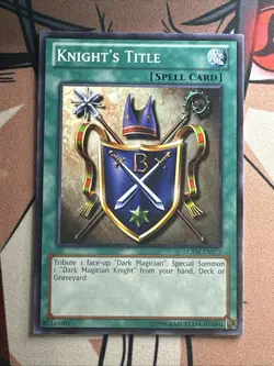 Knight's Title - NM - LCYW-EN072 - Unlimited - Common - Yu-Gi-Oh! TCG - Image 1
