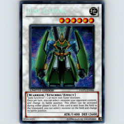 Yugioh Junk Gardna YMP1-EN006 Limited Edition Secret Rare Holo - LP-NM - Image 1