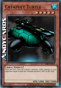 CATAPULT TURTLE (Tartaruga Catapulta) • Super R • MRD EN075 • Unl 2023 • Yugioh! - Image 1