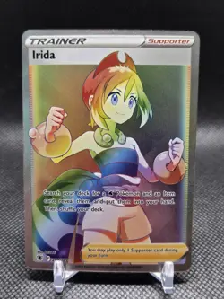 Pokemon Cards Irida 204/189 Full Art Rainbow Astral Radiance - (NM) - Image 1