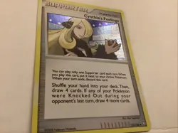 Cynthia's Feelings 131/146 Legends Awakened Pokemon Card Holo LP - Image 1