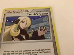 Cynthia's Feelings 131/146 Legends Awakened Pokemon Card Holo LP - Image 2