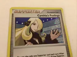 Cynthia's Feelings 131/146 Legends Awakened Pokemon Card Holo LP - Image 5