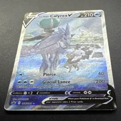 Ice Rider Calyrex V 164/198 - Pokemon Chilling Reign Alternate Art Card - Image 2