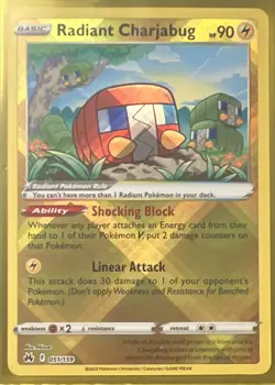 Pokemon TCG Radiant Lot Crown Zenith Holo Radiant Rare (3 Card Lot) - Image 3