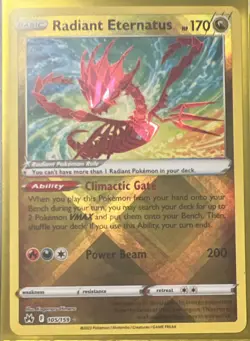 Pokemon TCG Radiant Lot Crown Zenith Holo Radiant Rare (3 Card Lot) - Image 4